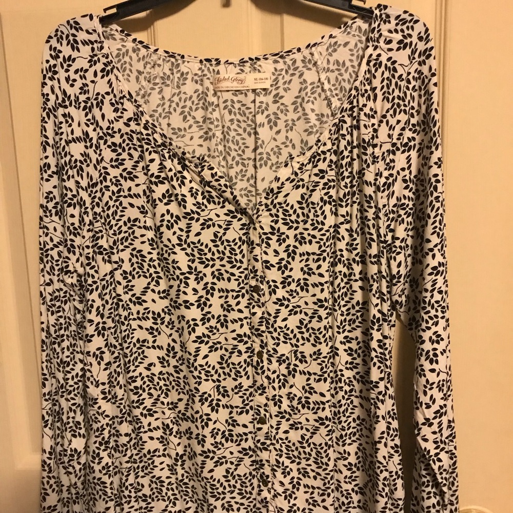 Long sleeve blouse XL